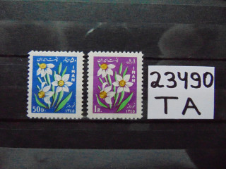 Фото марки Иран серия 1966г **