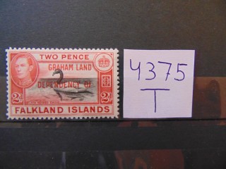 Фото марки Фалклендские острова 1942г **
