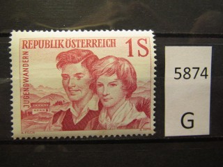 Фото марки Австрия 1960г *