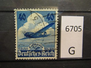 Фото марки Германия Рейх 1936г