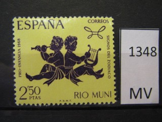 Фото марки Испансая Рио Муни 1968г *