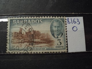 Фото марки Брит. Барбадос 1950г