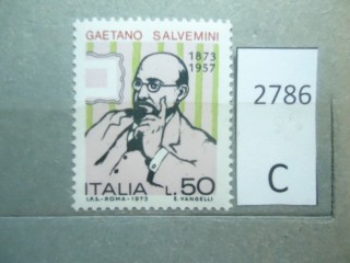 Фото марки Италия 1973г **
