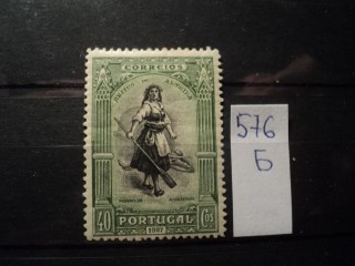 Фото марки Португалия 1927г *