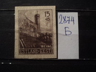 Фото марки Германская оккупация Эстонии 1941г 