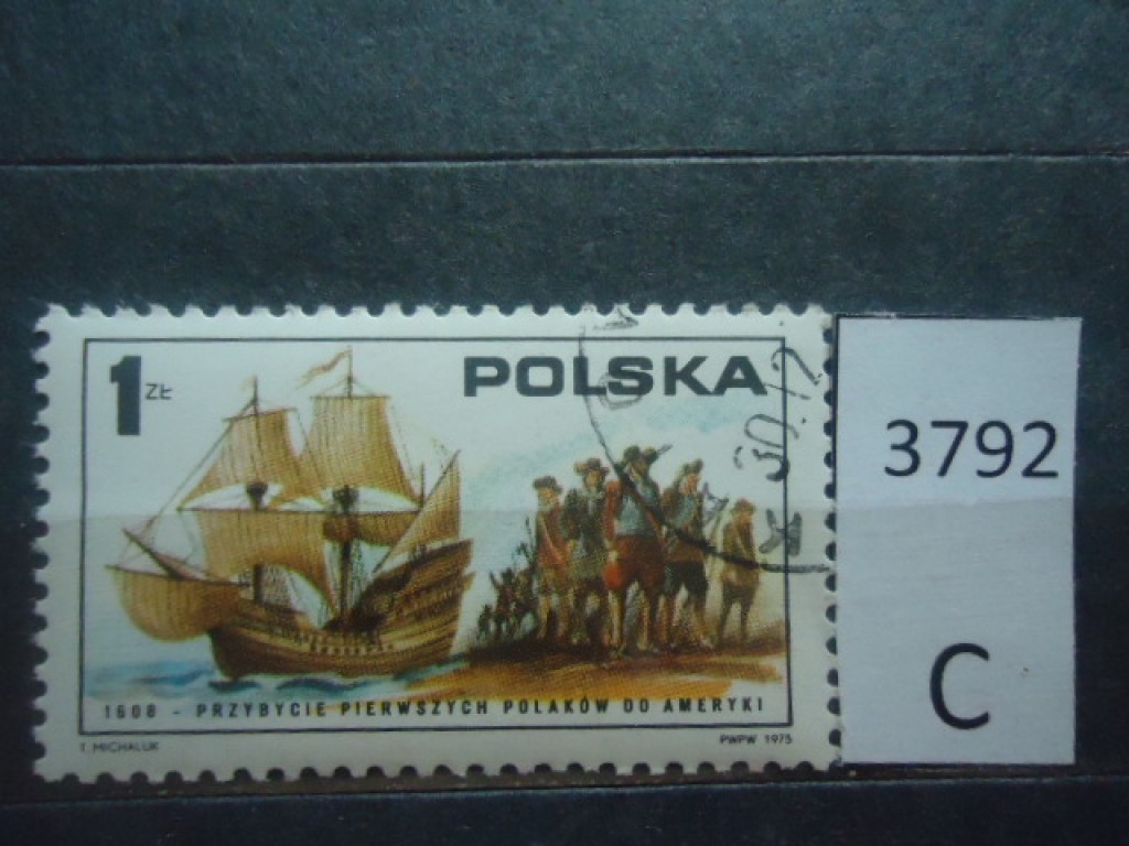 Фото марки Польша 1975г