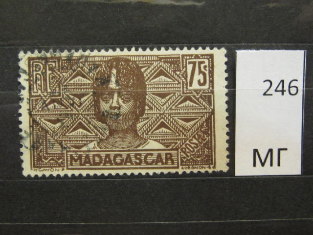 Фото марки Мадагаскар 1930г