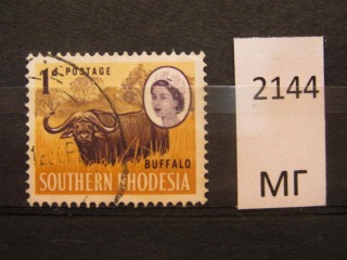 Фото марки Южная Родезия 1964г