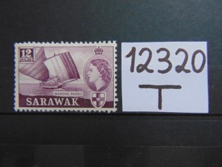 Фото марки Британский Саравак 1964г **