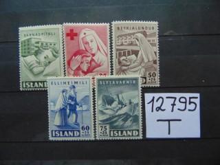 Фото марки Исландия серия 1949г **