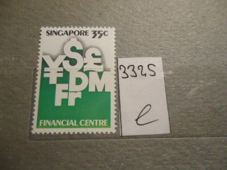 Фото марки Сингапур *