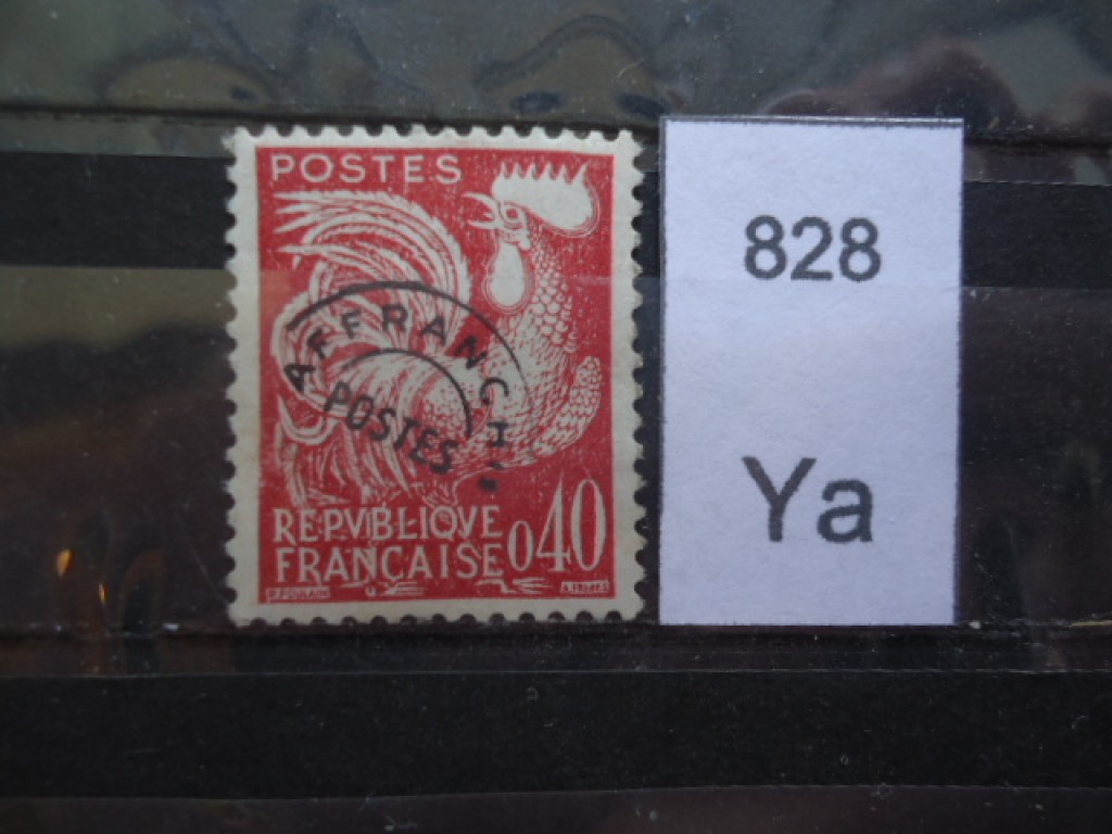 Фото марки Франция *