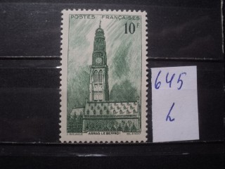 Фото марки Франция 1942г **