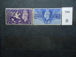 Фото марки Великобритания 1946г *
