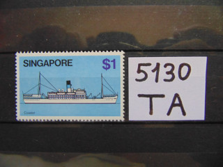 Фото марки Сингапур 1980г **