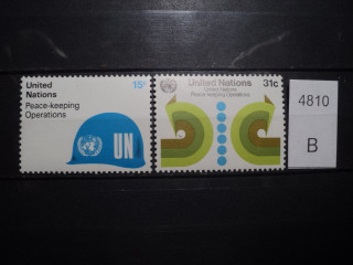 Фото марки ООН серия 1980г **