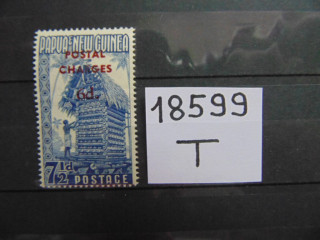 Фото марки Британская Папуа-Новая Гвинея 1960г **