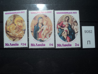 Фото марки Брит. Ст. Люсия 1977г *