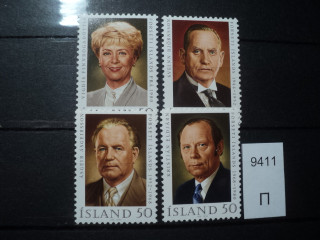 Фото марки Исландия 1994г **