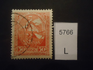 Фото марки Латвия 1920г
