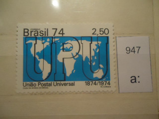Фото марки Бразилия 1974г **