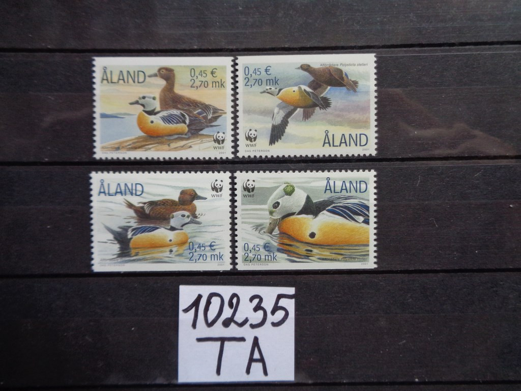 Фото марки Аландские Острова серия 2001г **