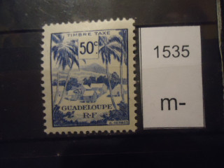 Фото марки Франц. Гваделупа 1947г *