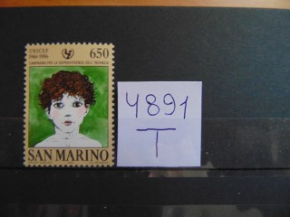 Фото марки Сан Марино марка 1986г **