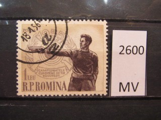 Фото марки Румыния 1955г