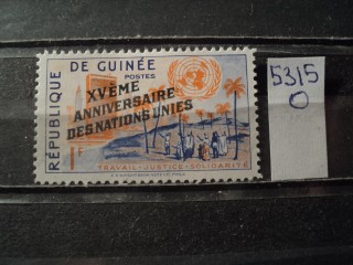 Фото марки Гвинея 1960г *