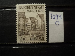 Фото марки Гренландия 1974г **