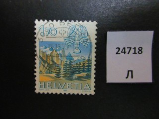 Фото марки Швейцария 1983г