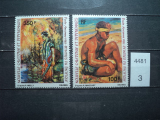 Фото марки Франц. Новая Каледония 1983г **