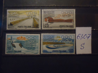 Фото марки Италия 1956г **