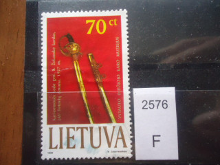 Фото марки Литва 1999г