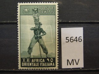 Фото марки Итальянская Восточная Африка 1938г *