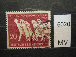 Фото марки ФРГ 1955г