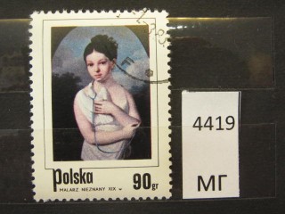 Фото марки Польша 1974г