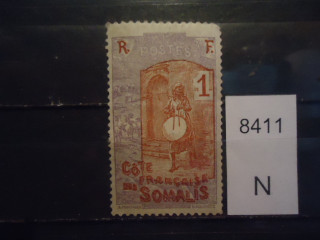 Фото марки Франц. Сомали 1915-33гг *