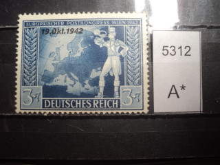 Фото марки Германия Рейх 1942г надпечатка **