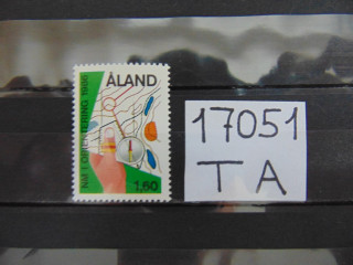Фото марки Аландские Острова марка 1986г **