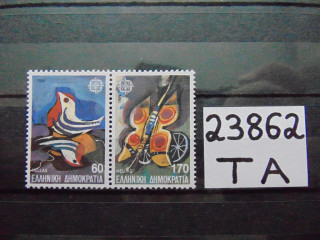 Фото марки Греция серия 1989г **