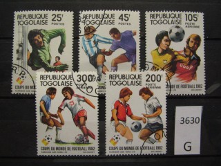 Фото марки Того 1982г серия
