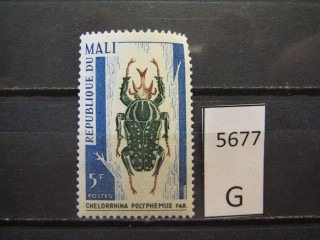 Фото марки Мали 1967г *