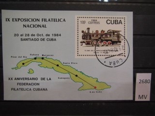 Фото марки Куба 1984г блок
