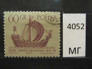 Фото марки Польша 1963г