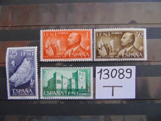Фото марки Испанская Ифни серия 1961г **