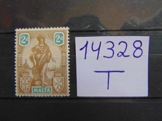 Фото марки Британская Мальта 1922г *