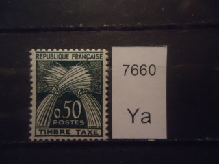 Фото марки Франция 1960г (14€) **