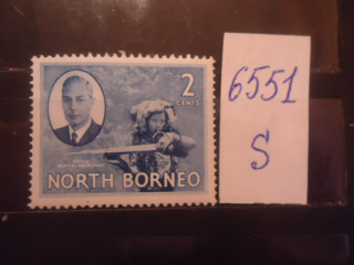 Фото марки Северное Борнео 1938г **